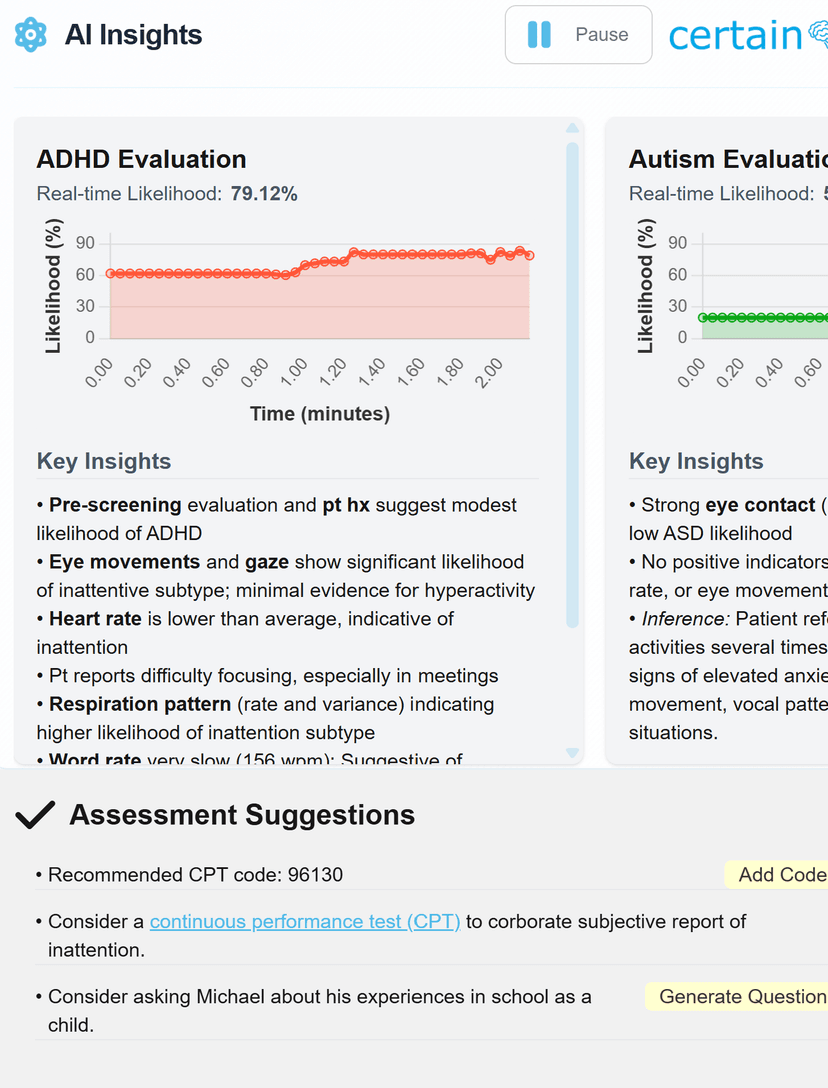 Certain Longterm Vision - End-to-End Diagnostic Platform